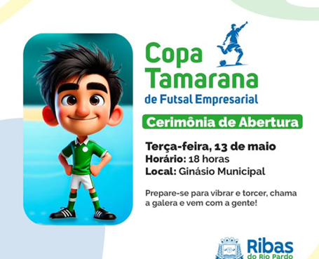 Prefeitura promove torneio de futsal em homenagem a Tamarana