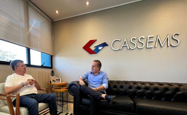 Prefeito se reúne com presidente da Cassems e destaca importância da assistência à saúde em Ribas do Rio Pardo