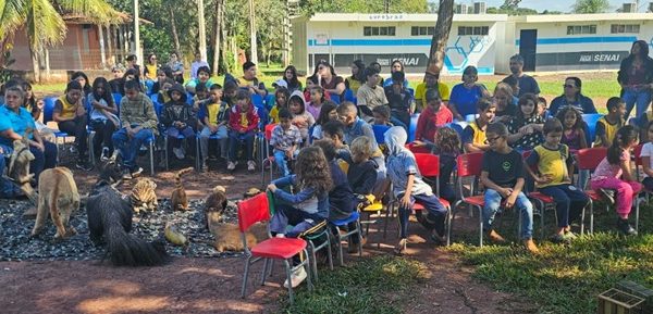 Projeto Florestinha traz conscientização para alunos das escolas municipais